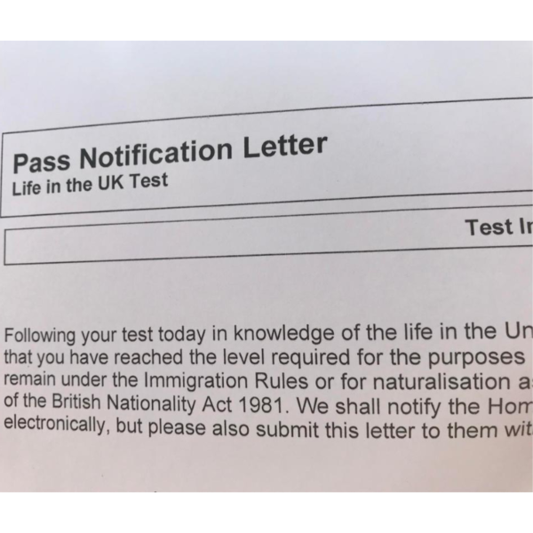 Life in the uk test