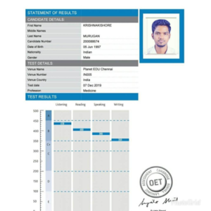 OET CERTIFICATE